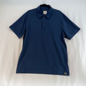Field & Stream Polo Golf Shirt Stretch Navy Blue Men’s Large 284276